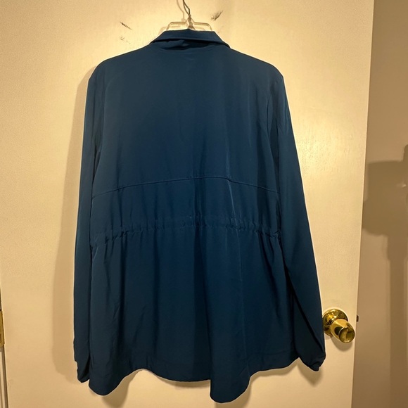 Tek Gear Blue Utility Jacket with Adjustable Waist - Picture 2 of 3